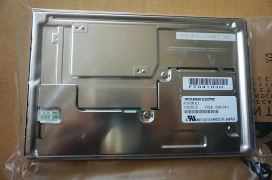 AA070ME11三菱7.0のインチ800 （RGB） ×480 1500 cd/mの²の実用温度:-30 | 80の°C産業LCDの表示