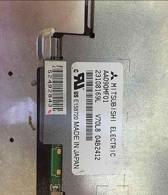 AA090MF01三菱9INCH 800×480 RGB 800CD/M2 WLED LVDSの実用温度:-30 | 80の°C産業LCDの表示