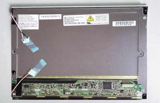 AA104VC02三菱10.4INCH 640×480 RGB 430CD/M2 CCFL TTLの実用温度:-20 | 70の°C産業LCDの表示