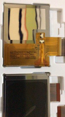 TX09D70VM1CBA日立3.5のインチ240の（RGB） ×320 400 （cd/mの²）貯蔵の臨時雇用者。:-30 | 80の°C産業LCDの表示