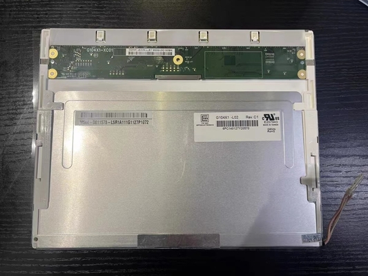 G104X1-L02 INNOLUX 10.4&quot; 1024 ((RGB) × 768 400 cd/m2 インダストリアルLCDディスプレイ