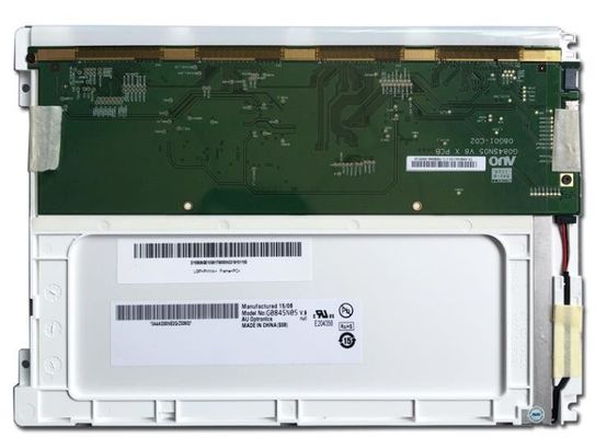 G084SN05 V3 AUO	8.4INCH	800×600RGB 450CD/M2 CCFL LVDSの実用温度:0 | 50の°C産業LCDの表示