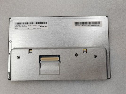 7&quot; LCM 800×480RGB	350cd/mの²   LQ070Y3DG05シャープ	TFT LCDの表示