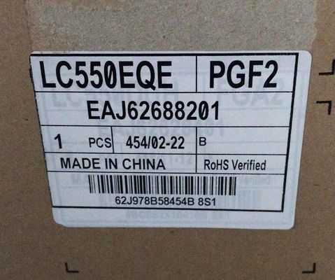 LC550EQE-PGF2 LGの表示55&quot; 3840 （RGB） ×2160 350 cd/mの²産業LCDの表示