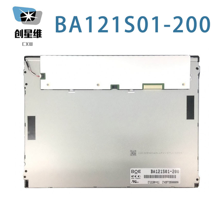 BA121S01-200 BOE 12.1&quot; 800 ((RGB) × 600, 400 (タイプ) ((cd/m2) 産業用液晶ディスプレイ