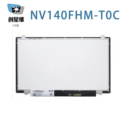 NV140FHM-T0C BOE 14.0&quot; 1920 ((RGB) ×1080, FHD 157PPI 300 cd/m2 インダストリアル液晶ディスプレイ