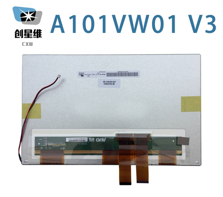 A101VW01 V3 AUO 10.1INCH 800×480RGB 300CD/M2 WLED TTLの貯蔵の臨時雇用者。:-20 | 70の°C産業LCDの表示
