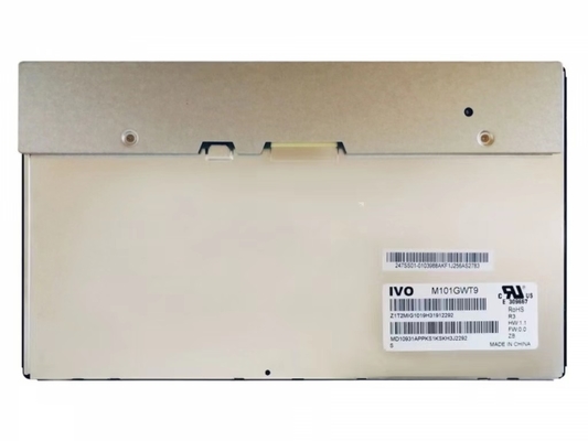 M101GWT9 R3 IVO 10.1&quot; 1024 ((RGB) × 600, 640 cd/m2 産業用液晶ディスプレイ