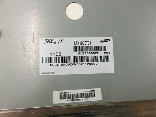 LTM190ET01 サムスン 19.0&quot; 1280 ((RGB) ×1024, 250 cd/m2 産業用液晶ディスプレイ