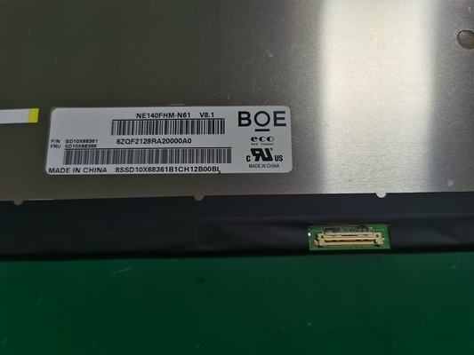 NE140FHM-N61 BOE 14.0&quot; 1920 ((RGB) ×1080, 400 cd/m2 産業用液晶ディスプレイ
