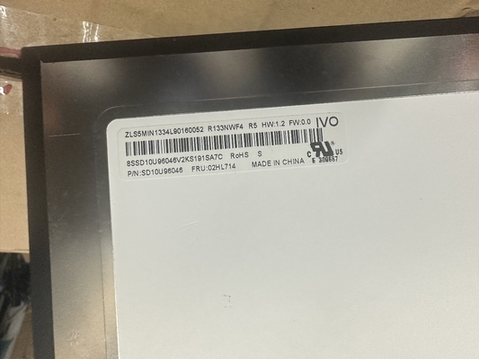 R133NWF4 R5 IVO 13.3&quot; 1920 ((RGB) ×1080, 300 cd/m2 産業用液晶ディスプレイ