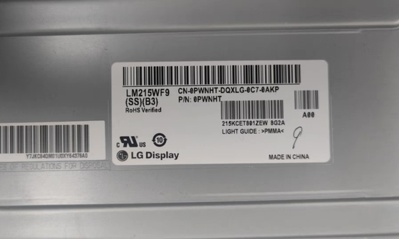 LM215WF9-SSB3 LGディスプレイ 21.5&quot; 1920 ((RGB) ×1080, 250 cd/m2 (タイプ) 産業用液晶ディスプレイ