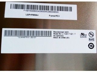 15インチランプ リペアシブル TFT LCD G150XTN01.1 工業用 80/80/60/80 (タイプ) 向け