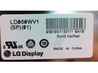 LD050WV1-SP01 5.0 インチ 480 ((RGB) × 800 500 cd/m2 LG TFT ディスプレイ