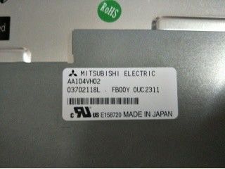 AA104VH02 2 ストリング 10.4 インチ WLED 産業用 TFT ディスプレイ 70/70/65/65 (タイプ)