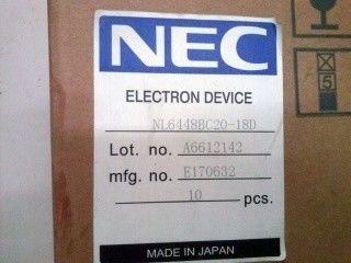 NL6448BC20-18D 122PPI 6.5 INCH 640×480 NEC TFT LCDディスプレイ 132.48×99.36 mm