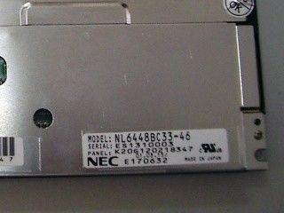 NL6448BC33-46 10.4 INCH 640 RGB×480 VGA 76PPI NEC TFT LCD 530/550g (タイプ/最大)