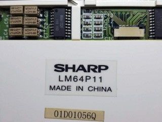 LM64P11 6.0 INCH 640×480 VGAシャープ TFTディスプレイ 121.58 × 91.18 (H×V)