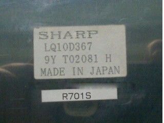 LQ10D367 10.4 インチ 640×480 LCMシャープ TFT LCDディスプレイ 211.2 × 158.4 (H×V)