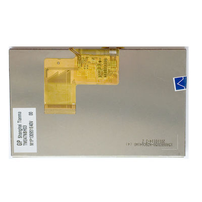 レジスティブタッチ 4.7 インチ 480*272 TM047NBH03 TFT FPC パネル 70/70/60/70 280 cd/m2