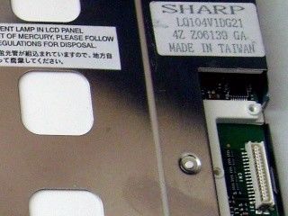 10.4&quot; 640×480 LQ104V1DG21 視角 70/70/40/70 鋭い TFT LCD ディスプレイ