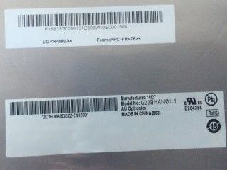 72% NTSC 23インチ 300cd/m2 TFT LCDディスプレイ G230HAN01.1 89/89/89/89 (タイプ)