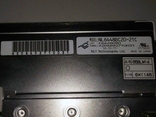 VGA 122PPI 800cd/m2 TFT LCDスクリーン 6.5インチ NL6448BC20-21C LCDスクリーン