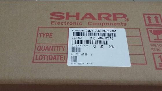 LQ038Q5DR01 3.8&quot; 320×240 450cd/M2 スクエア LCD パネル QVGA 106PPI