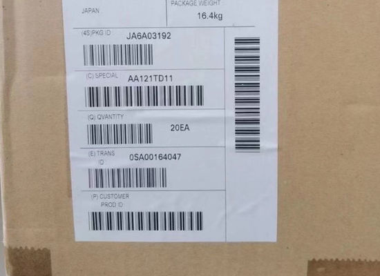 AA121TD11 Mitsubishi 12.1INCH 1280×800 RGB 1500CD/M2 WLED LVDS インダストリアルLCDディスプレイ