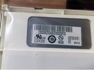 G070VW01 V0 7.0 AUO WLED, 80/80/80/80 (タイプ) (CR≥10) 400 cd/m2 (タイプ)