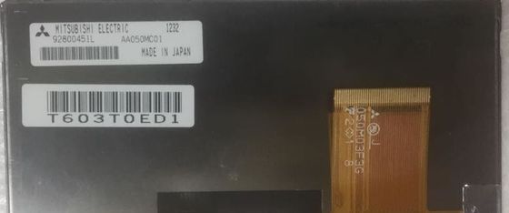 AA050MC01三菱5INCH 800×480 RGB 300CD/M2 WLED TTLの貯蔵の臨時雇用者。:-30 | 80の°C産業LCDの表示