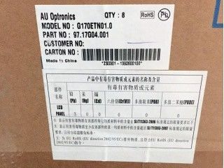 G170ETN01.0 17.0 AUO 寿命 ≥ 50K時間 350 cd/m2 (タイプ) 85/85/80/80 (タイプ)