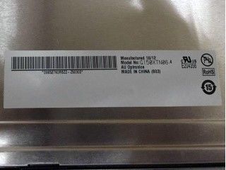 G150XTN06.4 AUO 15.0 INCH 3S7P WLEDバックライト LEDドライバー付き,上方 I/F,180° 逆,6/8ビット,マット