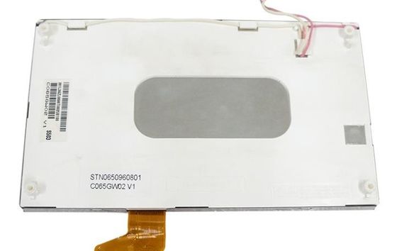 C065GW02 V1 AUO 6.5INCH	400×234RGB 550CD/M2 CCFLのアナログの実用温度:-30 | 85の°C産業LCDの表示