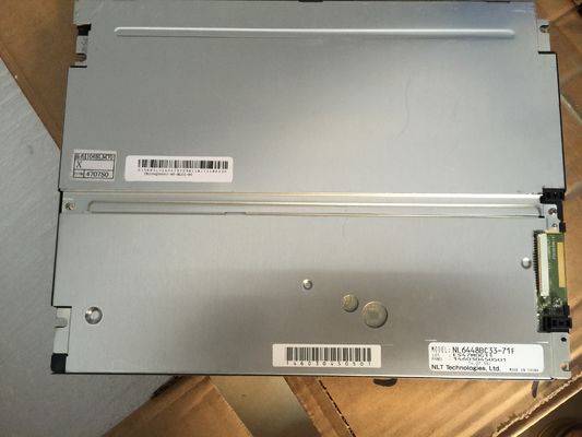 10.4INCH 450CD/M2 LCM 640×480 640×480RGB CCFL TTLの貯蔵の臨時雇用者前のNL6448BC33-64。:-30 | 80の°C産業LCDの表示