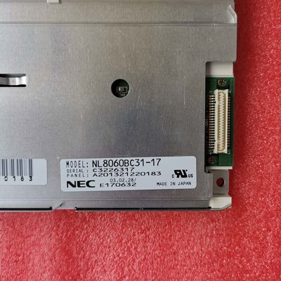 12.1INCH 350CD/M2 LCM 800×600 800×600RGB CCFL TTLの貯蔵の臨時雇用者前のNL8060BC31-17。:-20 | 60の°C産業LCDの表示