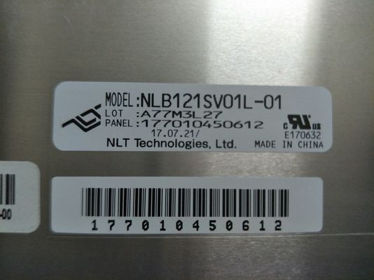 12.1INCH 450CD/M2 LCM 800×600 800×600RGB WLED LVDSの実用温度前のNLB121SV01L-01:-20 | 70 °C産業LCD