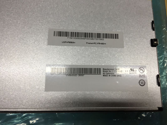 15.6 INCH1366×768RGB 500nits WLED LVDS AUO LCDディスプレイ G156XW01 V302