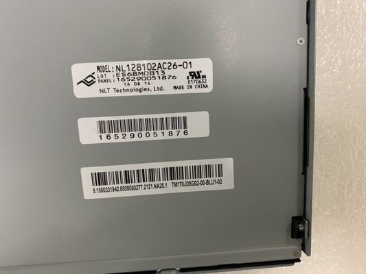 17INCH 400CD/M2 LCM 1280×1024 1280×1024RGB WLED LVDSの貯蔵の臨時雇用者前のNL128102AC26-01。:-30 | 80 °C産業LCDは転置する