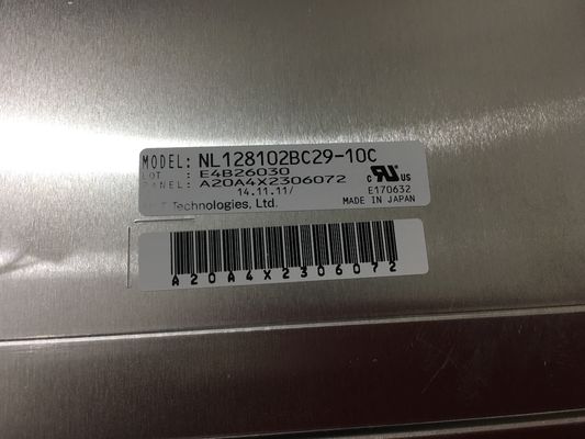 19INCH 290CD/M2 LCM 1280×1024 1280×1024RGB CCFL LVDSの貯蔵の臨時雇用者前のNL128102BC29-10C。:-20 | 60の°C産業LCD DISP