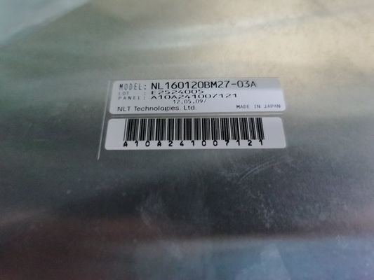 21.3INCH 1000CD/M2 LCM 1600×1200 1600×1200RGB CCFL LVDSの実用温度前のNL160120BM27-03A:0 |産業55 °C