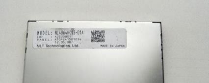 NLT 4.2&quot; 480×640 WLED RSDS NEC TFTディスプレイ 280nits NL4864HC13-01A