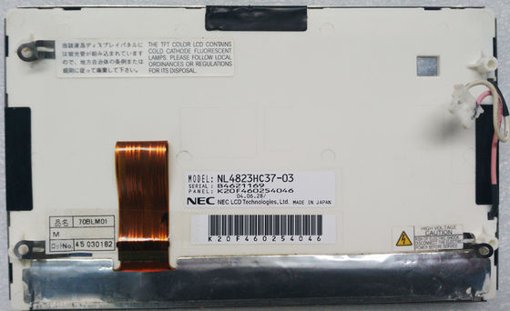 450CD/M2 LCM 480×234 7 インチ CCFL アナログ NEC TFT ディスプレイ NL4823HC37-03