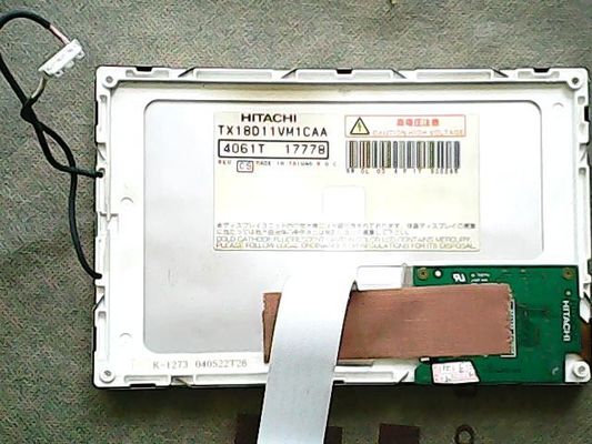 WVGA 133PPI 800x480 400 ニット インダストリアル LCD パネル TX18D11VM1CAA