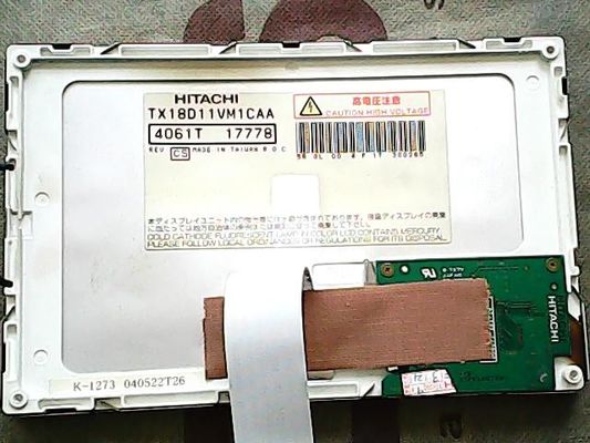 WVGA 133PPI 800x480 400 ニット インダストリアル LCD パネル TX18D11VM1CAA