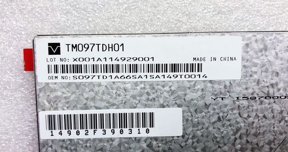 8.4 &quot; 1024×768 XGA 132PPI TIANMA TFT LCD TM097TDH01 210.2 × 166.2 × 396