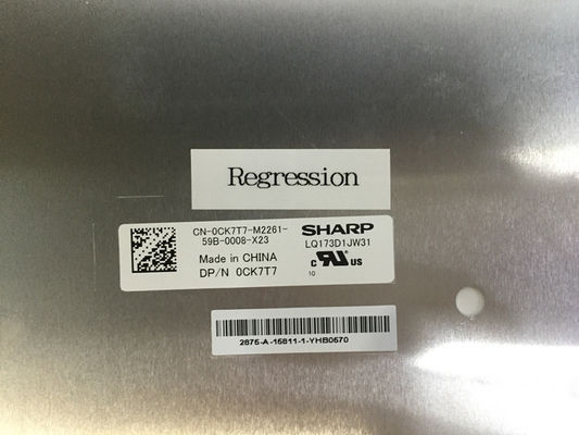 LQ173D1JW31シャープ17.3」	LCM	3840×2160RGB   300cd/mの²産業LCDの表示