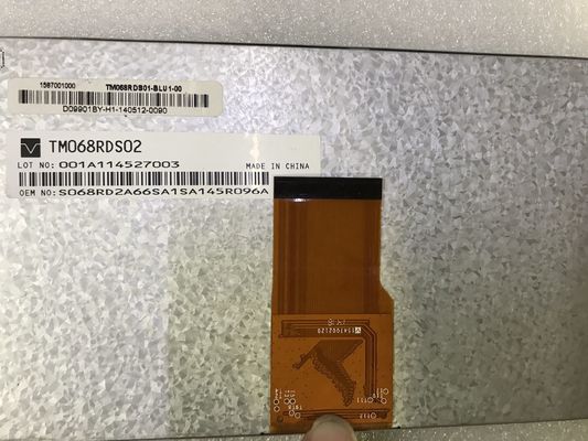 TM068RDS02 AIVC 6.8&quot; 800 （RGB） ×480 400 cd/mの²産業LCDの表示