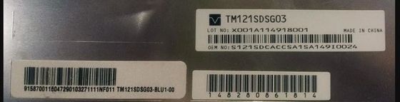 SVGA 82PPI 12.1&quot; 800×600 RGB ティアンマ TFT LVDS TM121SDSG03 80/80/65/75 (タイプ)