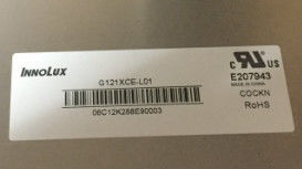 G121X1-L01 CMO 12.1」1024の（RGB） ×768 450 cd/mの²産業LCDの表示